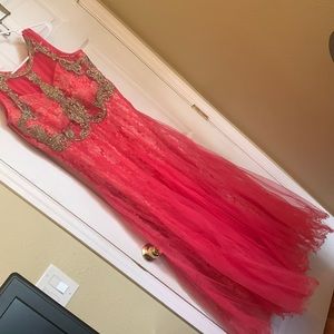 Pink Indian Wedding Dress